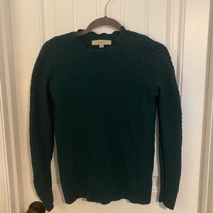 Teal sweater